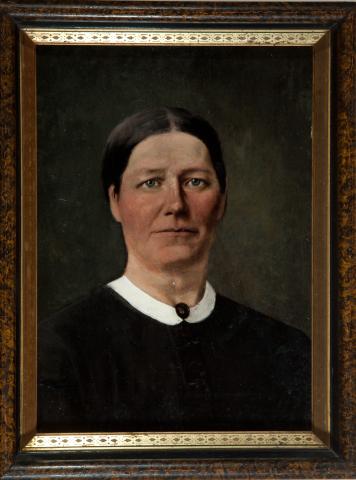 Portrett av Ingeborg Reque, ukjent kunstnar. (Vesterheim